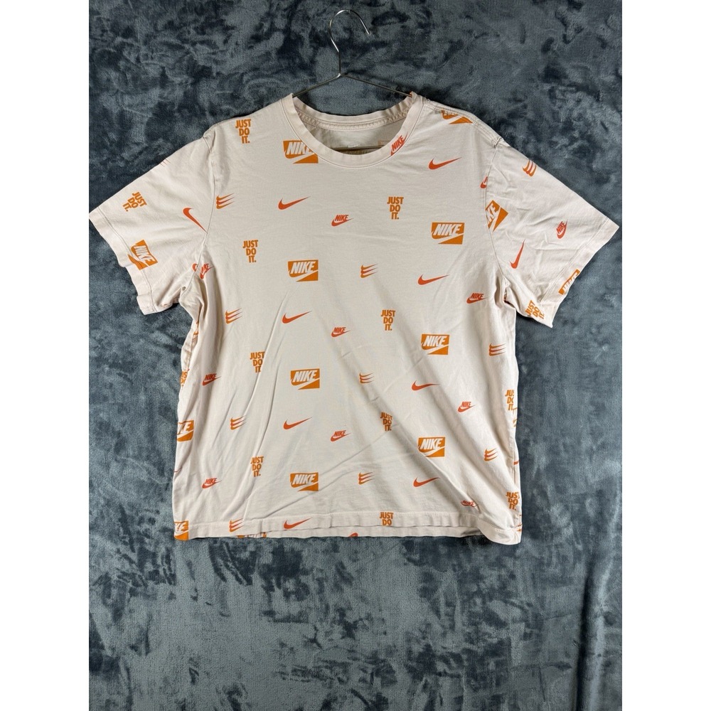 Nike Men's Just Do It All Over Print Size 2XL T-Shirt